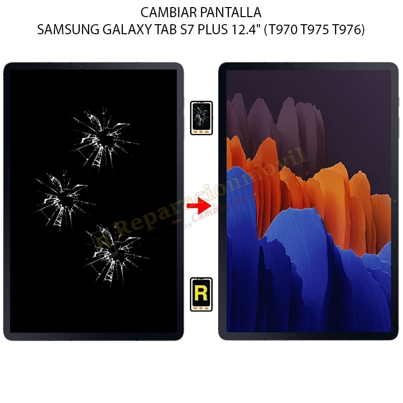Cambiar Pantalla Samsung Galaxy Tab S7 Plus 12.4