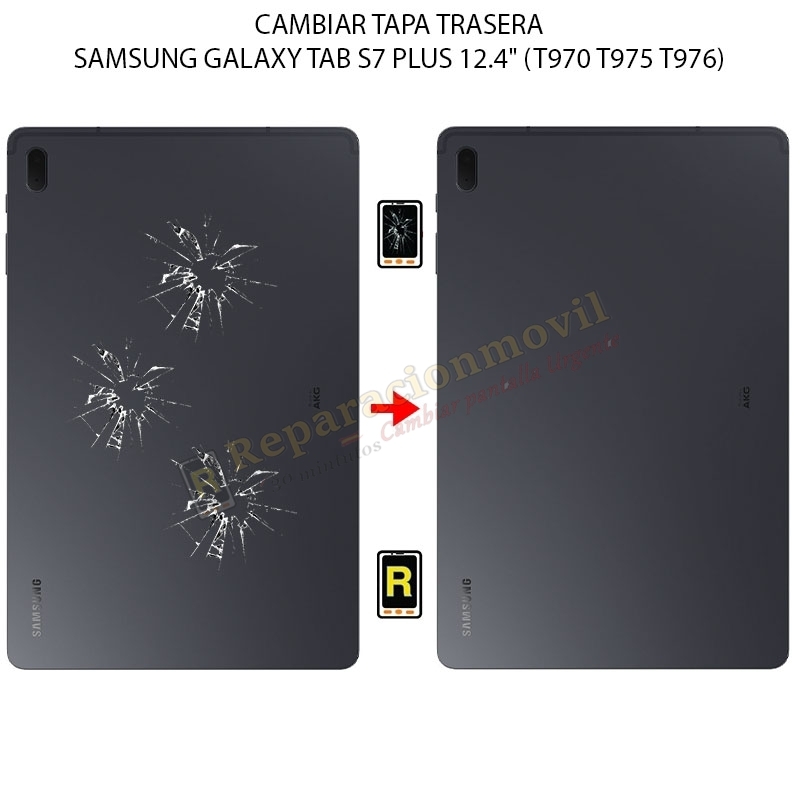 Cambiar Tapa Trasera Samsung Galaxy Tab S7 Plus 12.4