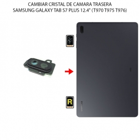 Cambiar Cristal Cámara Trasera Samsung Galaxy Tab S7 Plus 12.4