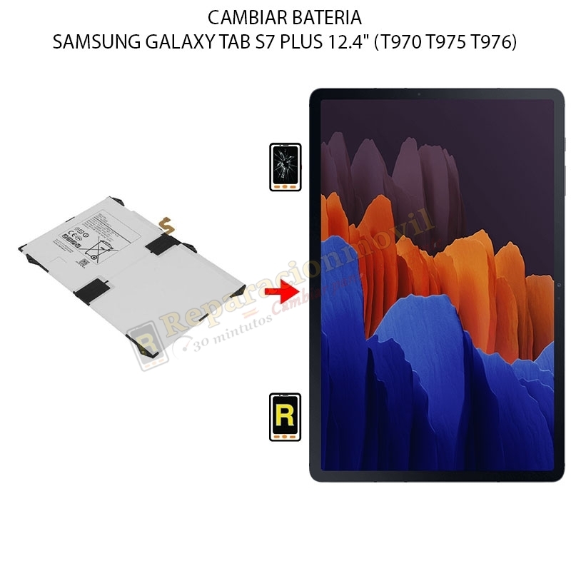 Cambiar Batería Samsung Galaxy Tab S7 Plus 12.4