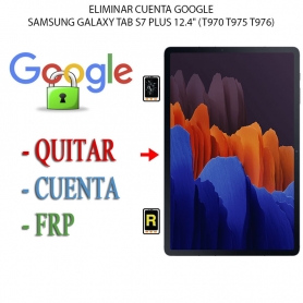 Eliminar Contraseña y Cuenta Google Samsung Galaxy Tab S7 Plus
