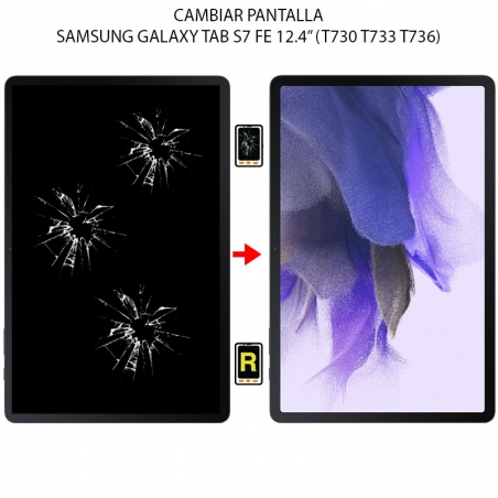 Cambiar Pantalla Samsung Galaxy Tab S7 FE