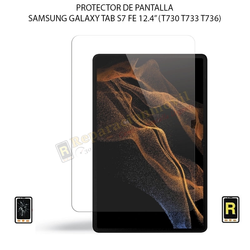 Protector de Pantalla Cristal Templado Samsung Galaxy Tab S7 FE 12.4