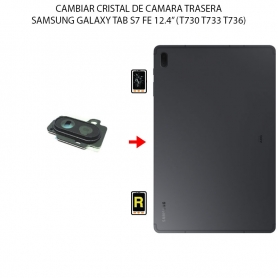 Cambiar Cristal Cámara Trasera Samsung Galaxy Tab S7 FE 12.4