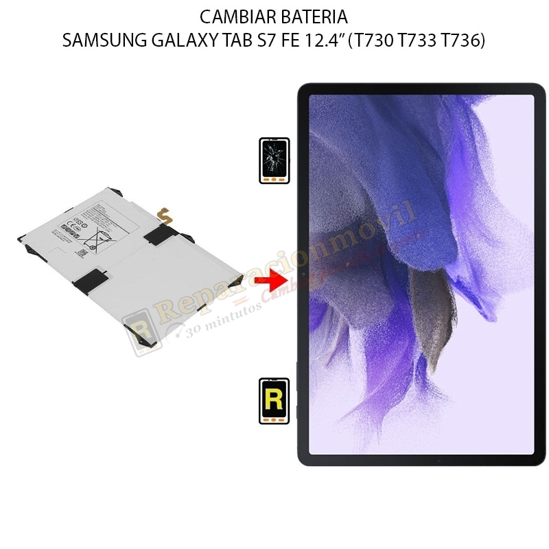 Cambiar Batería Samsung Galaxy Tab S7 FE