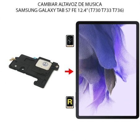 Cambiar Altavoz De Música Samsung Galaxy Tab S7 FE