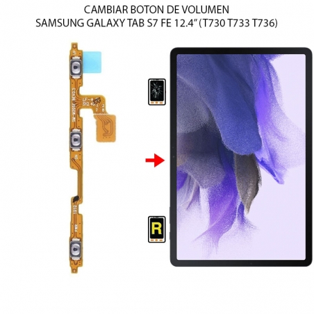 Cambiar Botón De Volumen Samsung Galaxy Tab S7 FE