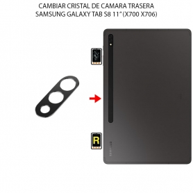 Cambiar Cristal Cámara Trasera Samsung Galaxy Tab S8 11
