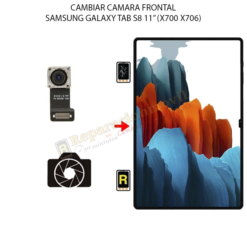 Cambiar Cámara Frontal Samsung Galaxy Tab S8