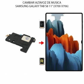 Cambiar Altavoz De Música Samsung Galaxy Tab S8