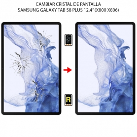 Cambiar Cristal De Pantalla Samsung Galaxy Tab S8 Plus