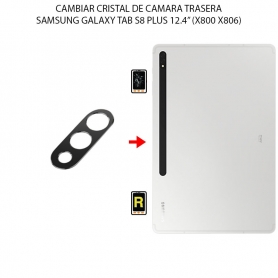 Cambiar Cristal Cámara Trasera Samsung Galaxy Tab S8 Plus 12.4