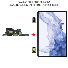 Cambiar Conector De Carga Samsung Galaxy Tab S8 Plus 12.4
