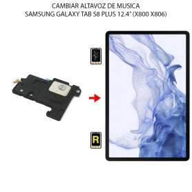 Cambiar Altavoz De Música Samsung Galaxy Tab S8 Plus 12.4
