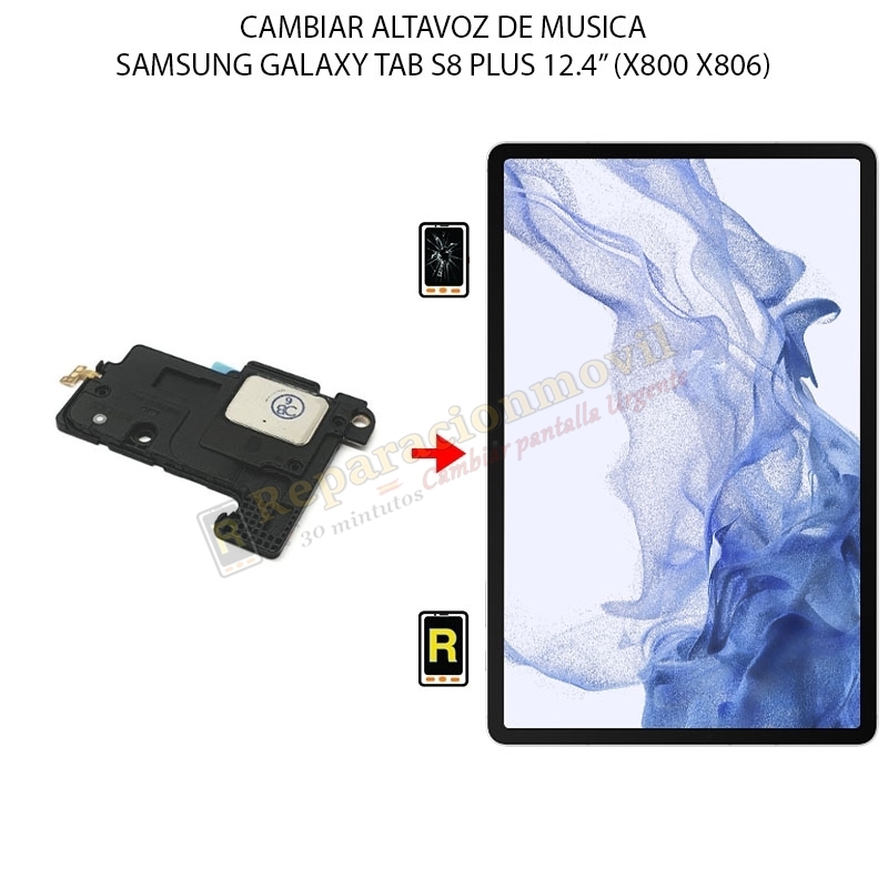 Cambiar Altavoz De Música Samsung Galaxy Tab S8 Plus