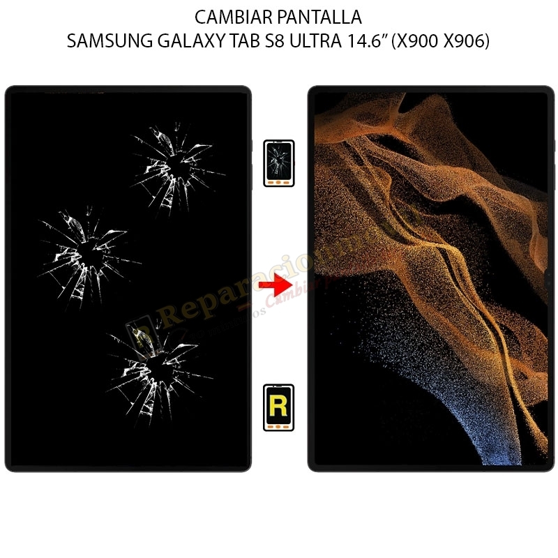 Cambiar Pantalla Samsung Galaxy Tab S8 Ultra