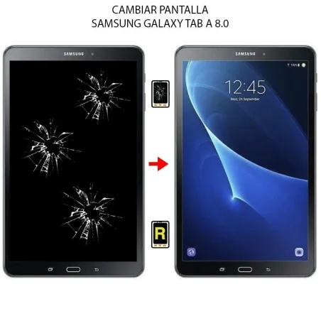 Cambiar Pantalla Samsung Galaxy Tab A 8.0 2017