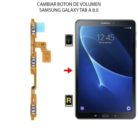 Cambiar Botón De Volumen Samsung Galaxy Tab A 8.0 2018