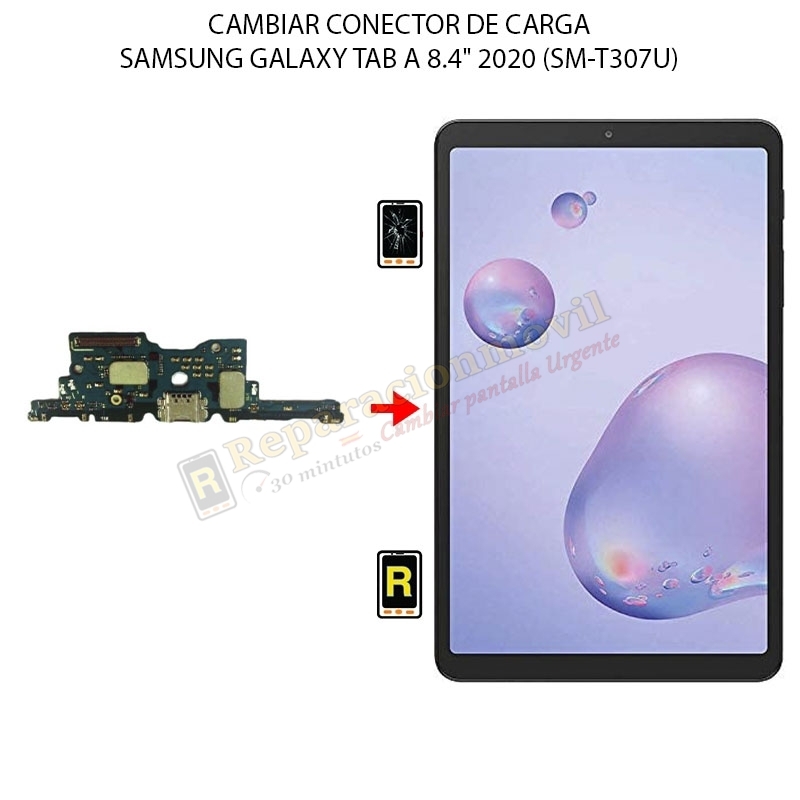 Cambiar Conector De Carga Samsung Galaxy Tab A 8.4 2020