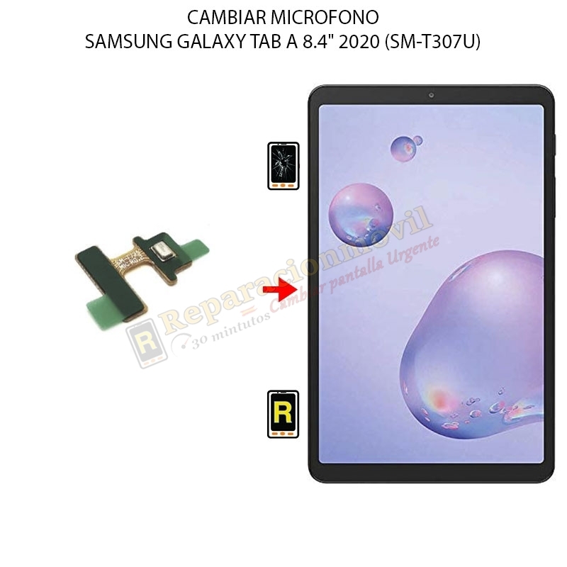 Cambiar Microfono Samsung Galaxy Tab A 8.4 2020