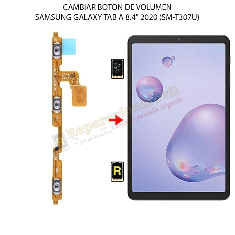 Cambiar Botón De Volumen Samsung Galaxy Tab A 8.4 2020