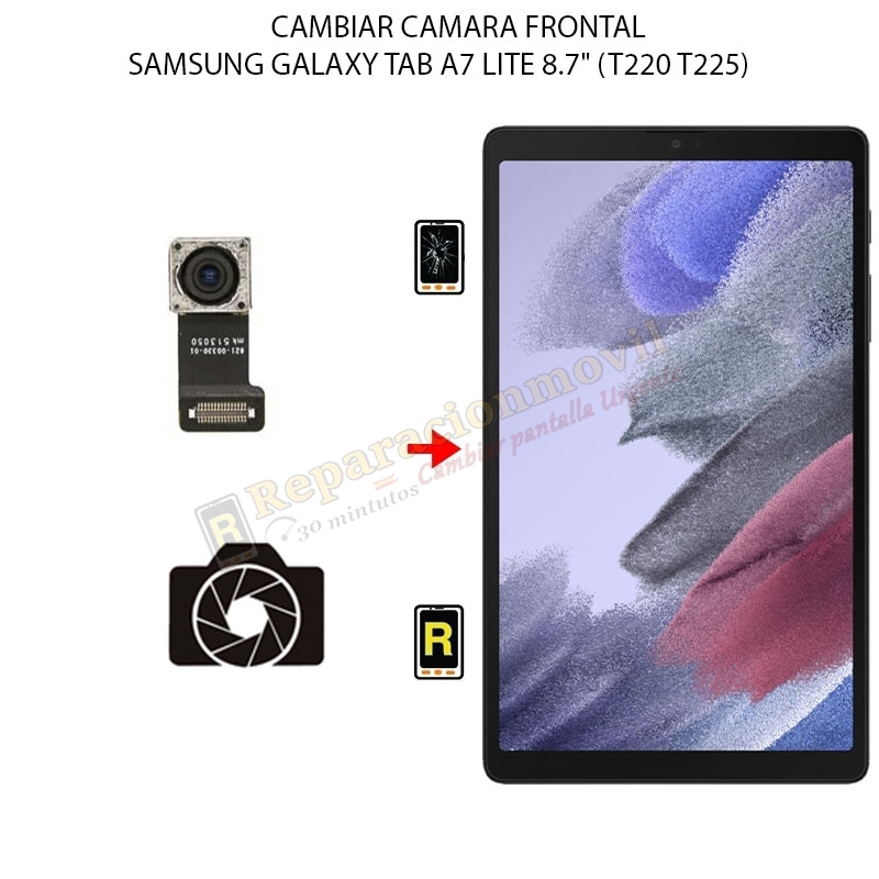 Cambiar Cámara Frontal Samsung Galaxy Tab A7 Lite 8.7