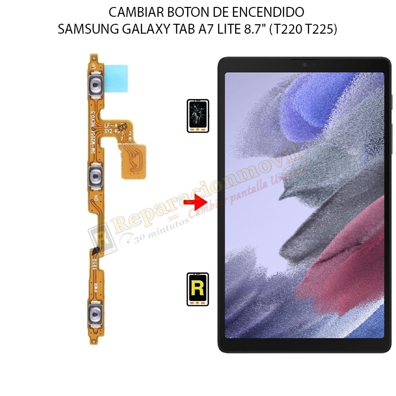 Cambiar Botón De Encendido Samsung Galaxy Tab A7 Lite 8.7