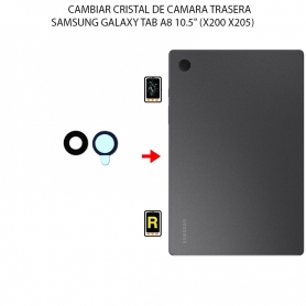 Cambiar Cristal Cámara Trasera Samsung Galaxy Tab A8 10.5