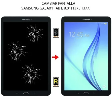 Cambiar Pantalla Samsung Galaxy Tab E 8.0
