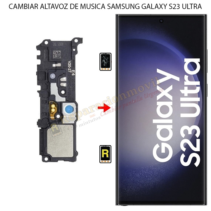 Cambiar Altavoz de Música Samsung Galaxy S23 Ultra