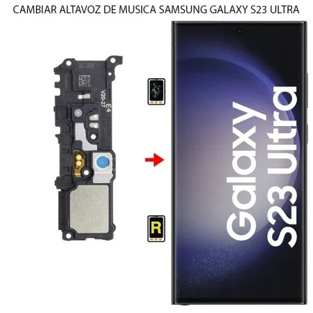 Cambiar Altavoz de Música Samsung Galaxy S23 Ultra