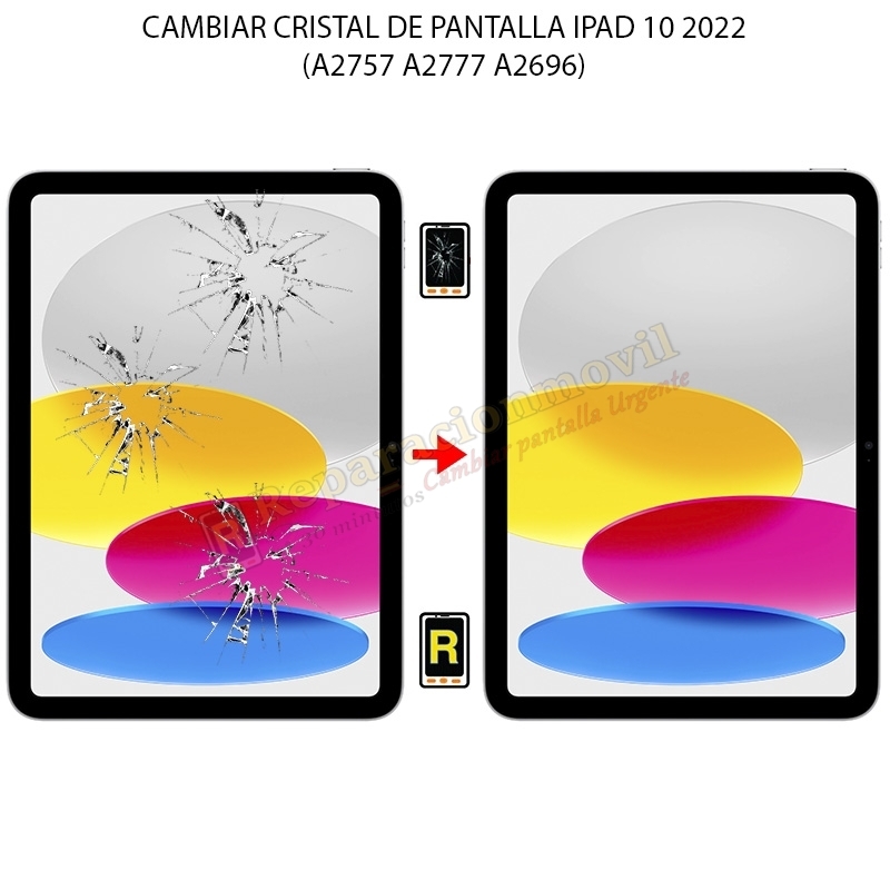 Cambiar Cristal De Pantalla iPad 10 2022