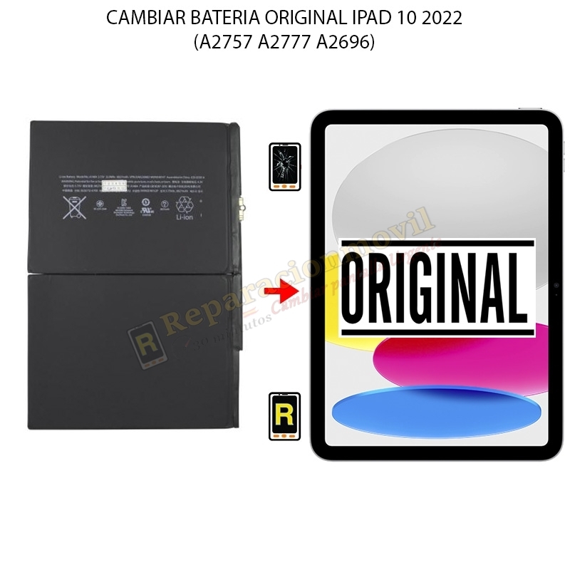 Cambiar Batería Original iPad 10 2022