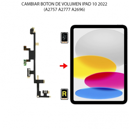 Cambiar Botón De Volumen iPad 10 2022
