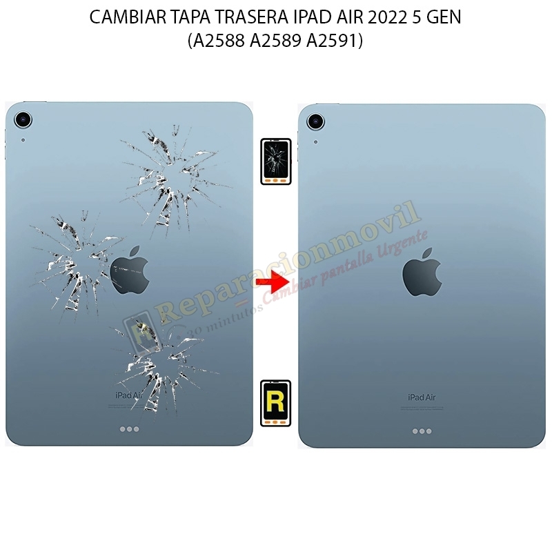 Cambiar Tapa Trasera iPad Air 5 2022