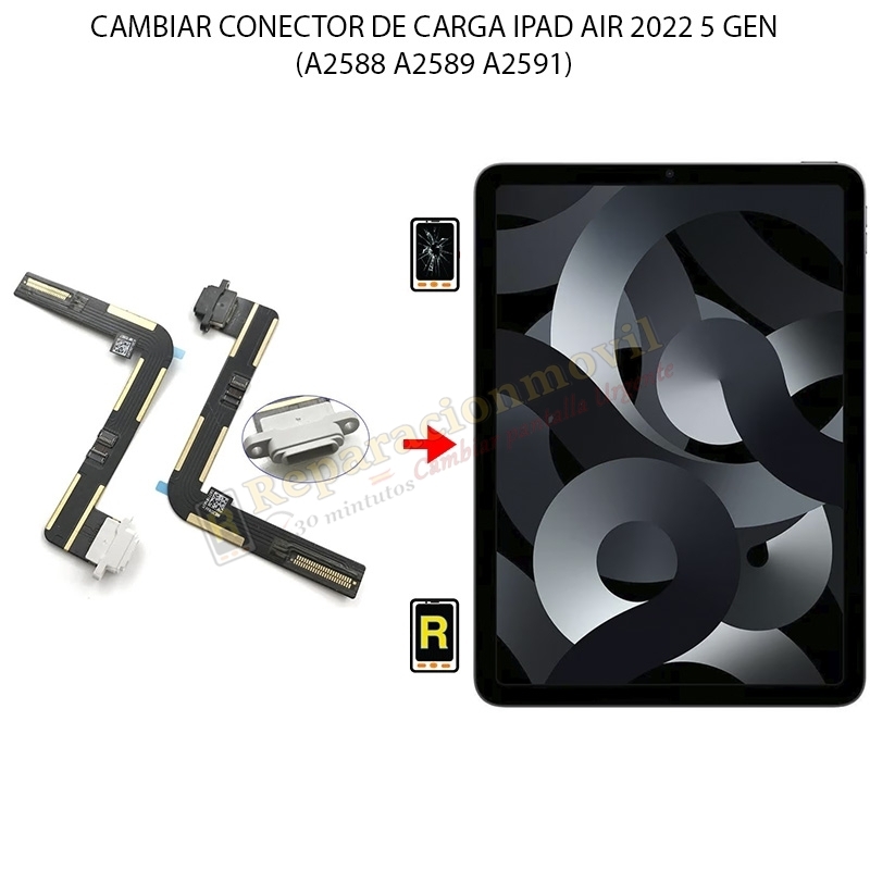 Cambiar Conector De Carga iPad Air 5 2022
