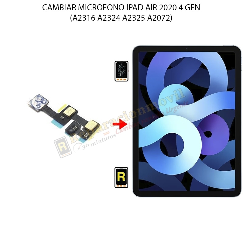 Cambiar Microfono iPad Air 4 2020