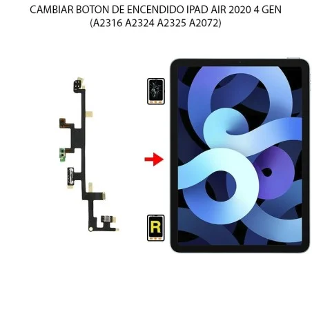 Cambiar Botón De Encendido iPad Air 4 2020