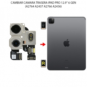 Cambiar Cámara Trasera iPad Pro 12.9 2022