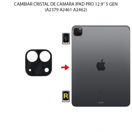 Cambiar Cristal Cámara Trasera iPad Pro 12.9 2021