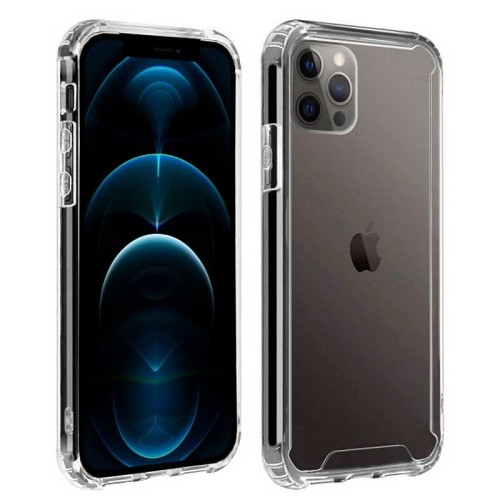 Funda Antigolpe iPhone 12 Pro Max Gel Transparente