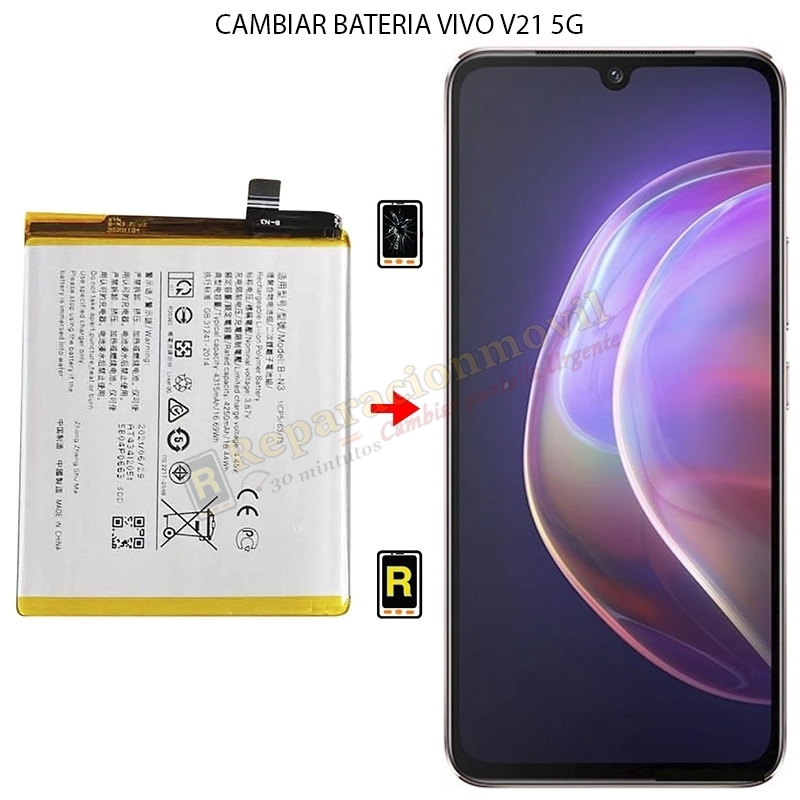 Cambiar Batería Vivo V21 5G