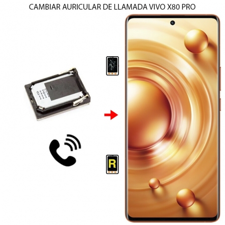 Cambiar Auricular de Llamada Vivo X80 Pro