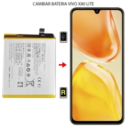 Cambiar Batería Vivo X80 Lite