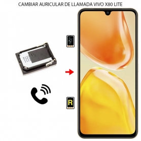 Cambiar Auricular de Llamada Vivo X80 Lite