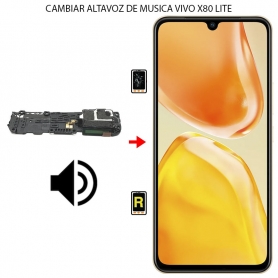 Cambiar Altavoz de Música Vivo X80 Lite