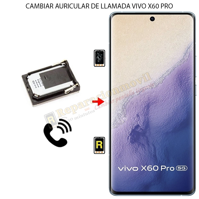 Cambiar Auricular de Llamada Vivo X60 Pro