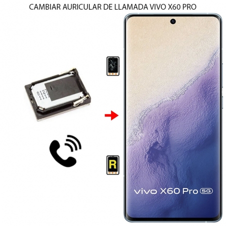 Cambiar Auricular de Llamada Vivo X60 Pro