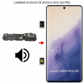 Cambiar Altavoz de Música Vivo X60 Pro