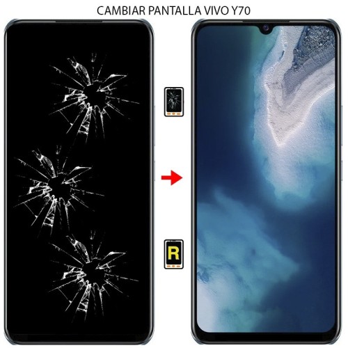 Cambiar Pantalla Vivo Y70